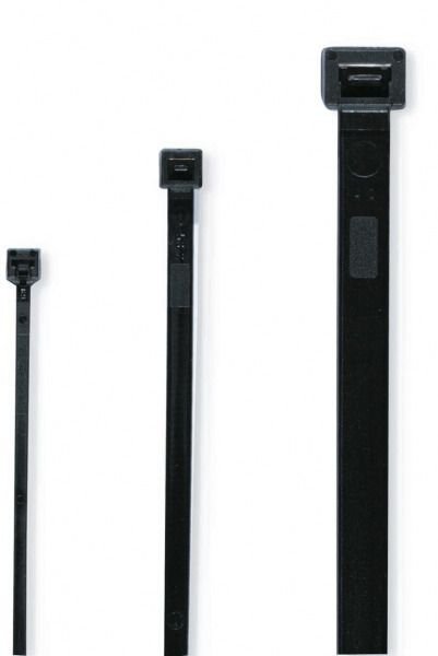 2,5x100mm Leitung UV-beständig 1000 x Kabelbinder Protec PKB Kabel schwarz 